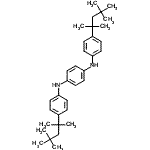 CAS#: 86579-34-2, N,N'-Bis[4-(2,4,4-trimethyl-2-pentanyl)phenyl]-1,4-benzenediamine
