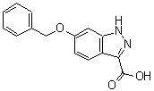 CAS#: 865887-11-2, 6-(Benzyloxy)-1H-indazole-3-carboxylic acid
