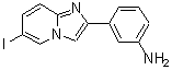 CAS#: 866018-05-5, 3-(6-Iodoimidazo[1,2-a]pyridin-2-yl)aniline
