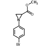CAS#: 866030-59-3, Methyl 1-(4-bromophenyl)-2-aziridinecarboxylate