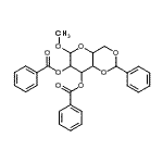 CAS#: 86604-69-5, Methyl 2,3-di-O-benzoyl-4,6-O-benzylidenehexopyranoside
