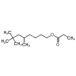 CAS 登录号：86606-44-2， 5,7,7-三甲基辛基丙酸酯