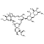 CAS#: 86629-72-3, (1'R,2S,4'S,5S,6R,8'R,12'S,13'S,20'R,21'R,24'S)-6-[(2S)-2-Butanyl]-21',24'-dihydroxy-22'-(hydroxymethyl)-5,11',13'-trimethyl-2'-oxo-5,6-dihydrospiro[pyran-2,6'-[3,7,19]trioxatetracyclo[15.6.1.1<sup>4,8</sup>.0 <sup>20,24</sup>]pentacosa[10,14,16,22]tetraen]-12'-yl 2,6-dideoxy-4-O-(2,6-dideoxy-3-O-methyl-alpha-L-arabino-hexopyranosyl)-3-O-methyl-alpha-L-arabino-hexopyranoside