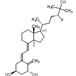 CAS#: 86677-62-5, (1R,3S,5Z,7E,24R)-24-Fluoro-9,10-secocholesta-5,7,10-triene-1,3,25-triol