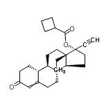 CAS#: 86679-36-9, (8R,9S,10R,13S,14S,17S)-13-Ethyl-17-ethynyl-3-oxo-2,3,6,7,8,9,10,11,12,13,14,15,16,17-tetradecahydro-1H-cyclopenta[a]phenanthren-17-yl cyclobutanecarboxylate