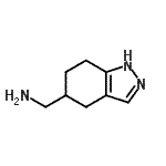 CAS#: 867023-69-6, 1-(4,5,6,7-Tetrahydro-1H-indazol-5-yl)methanamine