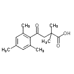 CAS#: 867130-04-9, 4-Mesityl-2,2-dimethyl-4-oxobutanoic acid