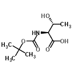 CAS#: 86748-77-8, N-{[(2-Methyl-2-propanyl)oxy]carbonyl}-L-threonine