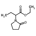 CAS#: 86815-10-3, Ethyl 2-(2-oxo-1-pyrrolidinyl)butanoate