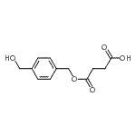 CAS#: 868161-62-0, 4-{[4-(Hydroxymethyl)benzyl]oxy}-4-oxobutanoic acid
