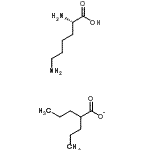 CAS#: 86827-89-6, (2S)-2,6-diaminohexanoic acid; 2-propylpentanoate