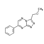 CAS#: 86869-92-3, 3-(Methoxymethyl)-7-phenyl[1,2,4]triazolo[4,3-b][1,2,4]triazine