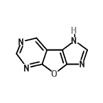 CAS 登录号：869647-91-6， 1H-咪唑并[4',5':4,5]呋喃并[2,3-d]嘧啶