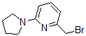 CAS#: 869901-04-2, 2-(Bromomethyl)-6-(1-Pyrrolidinyl)-Pyridine
