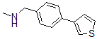 CAS#: 869901-17-7, N-Methyl-4-(3-Thienyl)-Benzenemethanamine