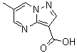 CAS#: 869941-96-8, 6-Methylpyrazolo[1,5-a]pyrimidine-3-carboxylic acid