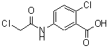 CAS 登录号：869950-77-6， 2-氯-5-[(氯乙酰基)氨基]苯甲酸