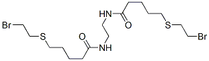 CAS#: 870-03-1, 5-(2-Bromoethylsulfanyl)-N-[2-[5-(2-Bromoethylsulfanyl)Pentanoylamino] Ethyl]Pentanamide