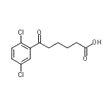 CAS#: 870287-01-7, 6-(2,5-Dichlorophenyl)-6-oxohexanoic acid