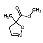 CAS 登录号：87046-29-5， 甲基5-甲基-4,5-二氢-1,2-恶唑-5-羧酸酯