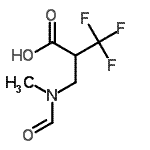 CAS#: 870703-89-2, 3,3,3-Trifluoro-2-{[formyl(methyl)amino]methyl}propanoic acid