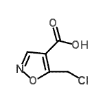 CAS#: 870704-27-1, 5-(Chloromethyl)-1,2-oxazole-4-carboxylic acid
