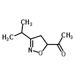 CAS#: 87074-56-4, 1-(3-Isopropyl-4,5-dihydro-1,2-oxazol-5-yl)ethanone