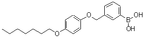 CAS#: 870778-93-1, (3-{[4-(Heptyloxy)phenoxy]methyl}phenyl)boronic acid