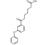 CAS 登录号：871127-76-3， 7-氧代-7-(3-苯氧基苯基)庚酸
