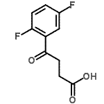 CAS#: 871127-78-5, 4-(2,5-Difluorophenyl)-4-oxobutanoic acid
