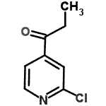CAS 登录号：87121-53-7， 1-(2-氯-4-吡啶基)-1-丙酮