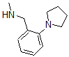 CAS 登录号：871217-37-7， N-甲基-2-(1-吡咯烷基)-苯甲胺