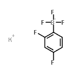 CAS#: 871231-41-3, Potassium (2,4-difluorophenyl)(trifluoro)borate(1-)
