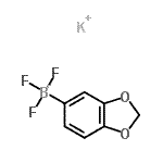 CAS#: 871231-46-8, Potassium 1,3-benzodioxol-5-yl(trifluoro)borate(1-)