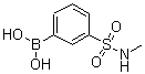 CAS 登录号：871329-75-8， [3-(甲基氨基磺酰基)苯基]硼酸