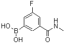 CAS#: 871332-63-7, [3-Fluoro-5-(methylcarbamoyl)phenyl]boronic acid