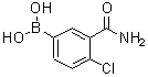 CAS#: 871332-67-1, (3-Carbamoyl-4-chlorophenyl)boronic acid