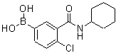 CAS#: 871332-92-2, [4-Chloro-3-(cyclohexylcarbamoyl)phenyl]boronic acid