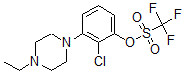 CAS#: 871356-23-9, 1,1,1-Trifluoro-Methanesulfonic Acid 2-Chloro-3-(4-Ethyl-1-Piperazinyl)Phenyl Ester