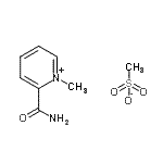 CAS#: 87141-87-5, 2-Carbamoyl-1-methylpyridinium methanesulfonate
