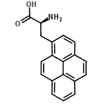 CAS 登录号：87147-90-8， (2S)-2-氨基-3-(1-芘基)丙酸