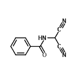 CAS#: 871880-44-3, N-(Dicyanomethyl)benzamide
