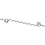 CAS 登录号：87202-65-1， 5-[12-[(5-氨基-1,3,4-噻二唑-2-基)硫基]十二烷基硫基]-1,3,4-噻二唑-2-胺