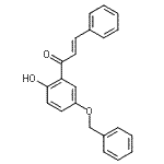 CAS#: 872131-45-8, (2E)-1-[5-(Benzyloxy)-2-hydroxyphenyl]-3-phenyl-2-propen-1-one
