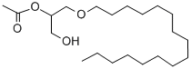 CAS 登录号：87233-21-4， 1-O-十六烷基-2-乙酰基-外消旋-甘油