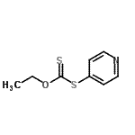 CAS 登录号：87234-27-3， O-乙基S-4-吡啶基二硫代碳酸酯