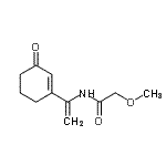 CAS 登录号：872452-10-3， 2-甲氧基-N-[1-(3-氧代-1-环己烯-1-基)乙烯基]乙酰胺