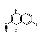 CAS#: 872576-92-6, 6-Iodo-4-oxo-1,4-dihydro-3-quinolinecarbonitrile