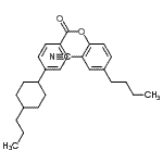CAS 登录号：87260-25-1， 4-丁基-2-氰基苯基4-(4-丙基环己基)苯甲酸酯
