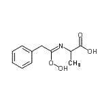 CAS#: 872808-76-9, (Z)-N-(1-Hydroperoxy-2-phenylethylidene)alanine